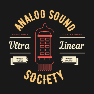 Retro Music Analog Sound Society T-Shirt