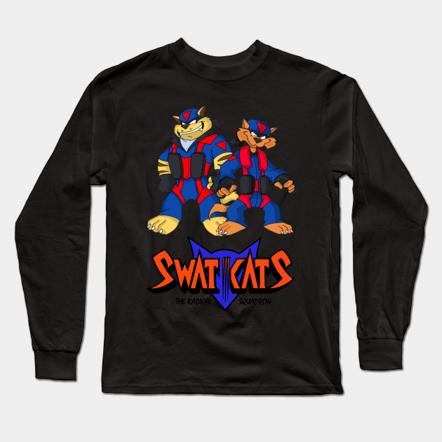 Swat Kats Cartoon Long Sleeve T Shirt Teepublic Designed and sold by speedsam. swat kats