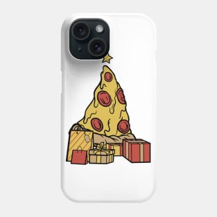 Pizza Christmas Tree Phone Case