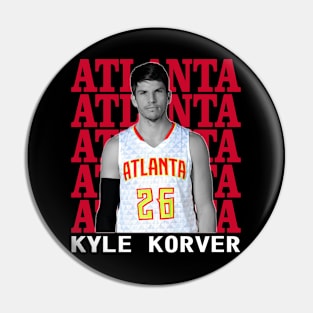 Atlanta Hawks Kyle Korver 26 Pin