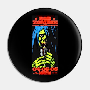 rob zombie Pin