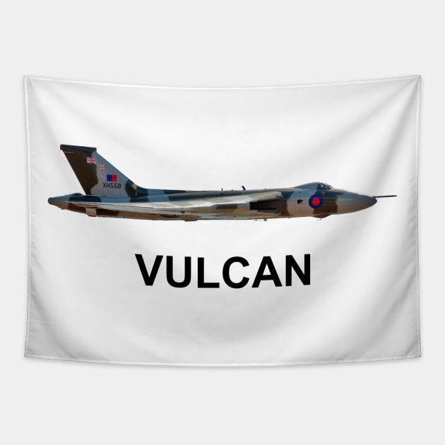 Avro Vulcan Tapestry by SteveHClark