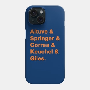 2017 Houston Astros Phone Case