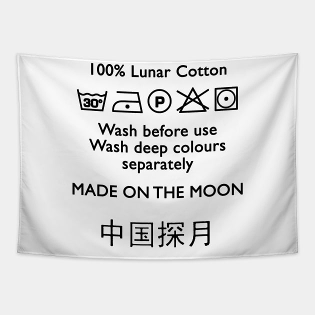 Lunar Cotton Tapestry by LanfaTees