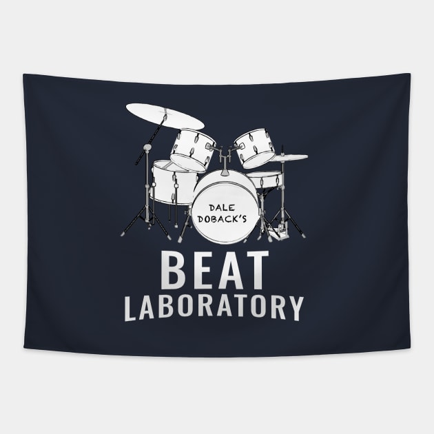 Dale Doback's Beat Laboratory Tapestry by BodinStreet