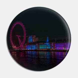 County Hall - London Eye, London Pin