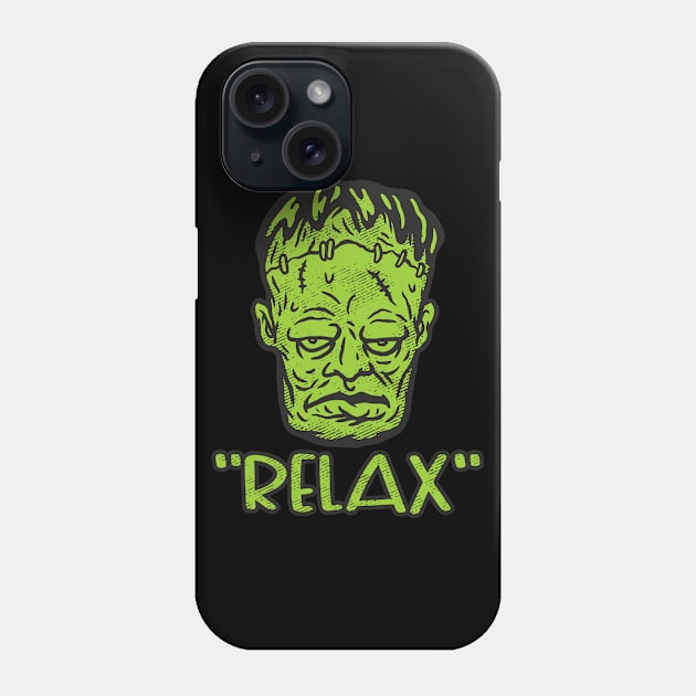 Frankie Says Relax Phone Case by Etopix