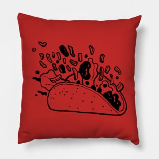 Spill your taco Pillow