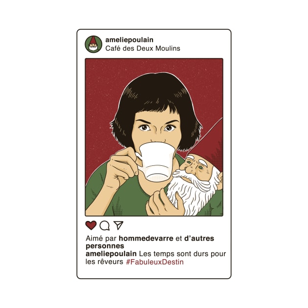 Insta Amelie by olddesigntees