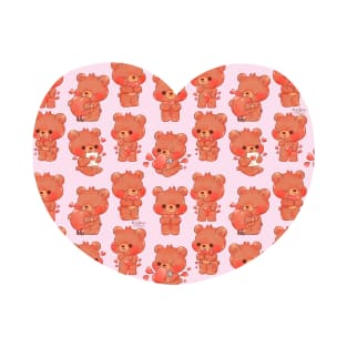 Patron Oso Bongo, Ama el Amor Ver. Rosa T-Shirt