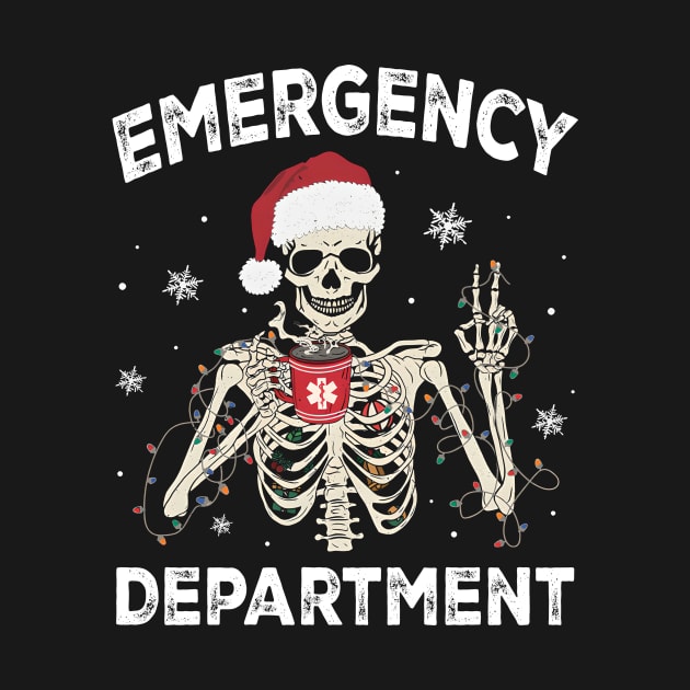 Emergency Department Christmas, Skeleton Christmas by kiperb