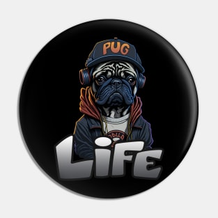 Pug Life Pin