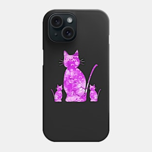 Pink City Bloom - Abstract Design - #Septcho19 Phone Case