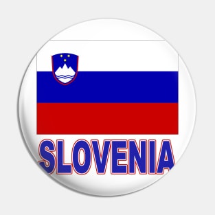 The Pride of Slovenia - Slovenian Flag Design Pin