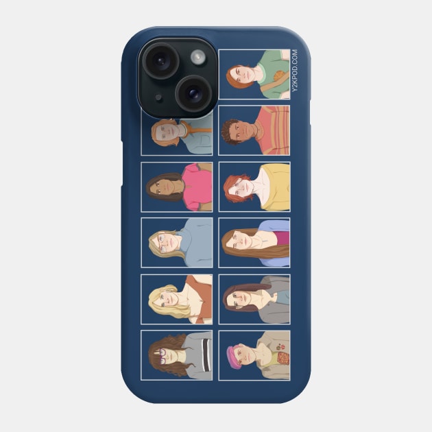 For mugs & cases - Y2K All Characters - season 1 order Phone Case by y2kpod