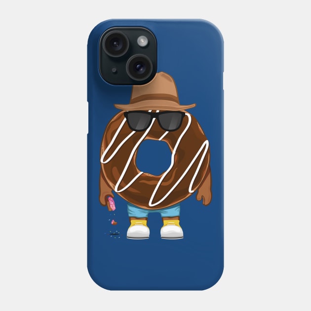 Donut guy Phone Case by karylnerona