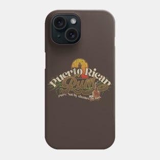 Puerto Rican Rum 1948 Phone Case