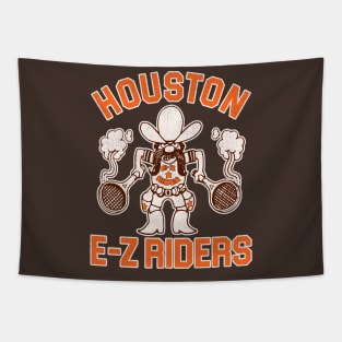 Houston E-Z Riders Defunct 70s Tennis Team Tapestry