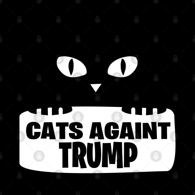 Protest Cat: Cats Against Trump by balibeachart