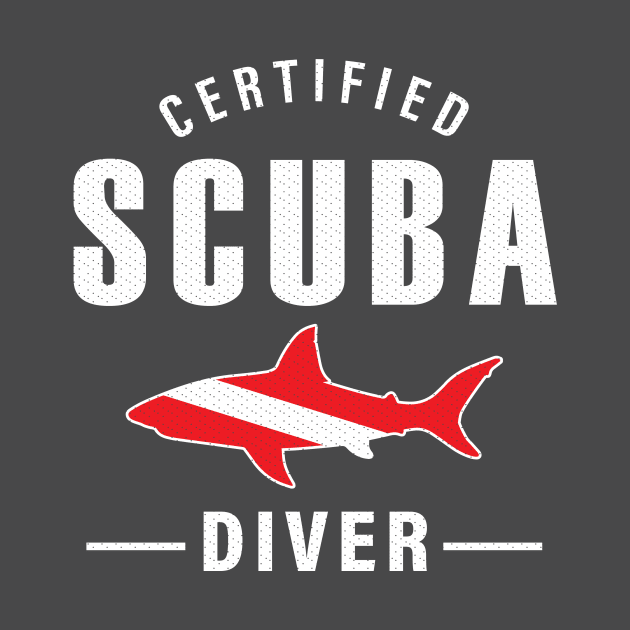 Certified scuba diver by WAADESIGN