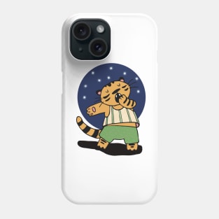 Tired tiger baby Phone Case
