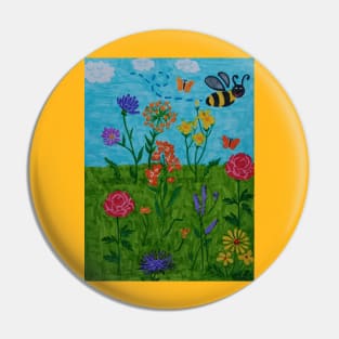 Bee Your Authentic Self Pin