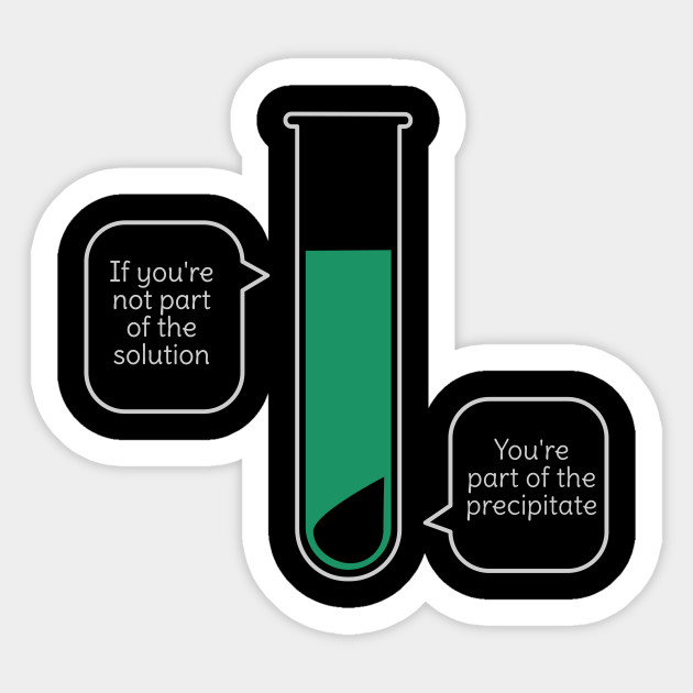 Funny Science Pun - Science - Sticker