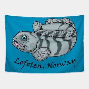 Wolffish Lofoten Tapestry