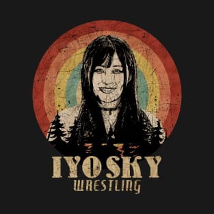 Retro Sunset Iyo Sky Wrestling T-Shirt