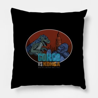 Gorgo Vs Konga Pillow