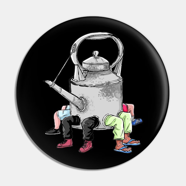 kettle Pin by venusblack