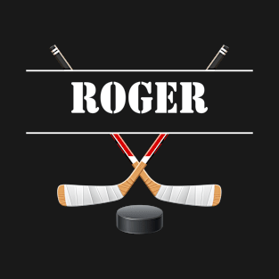 Roger Birthday Hockey T-Shirt