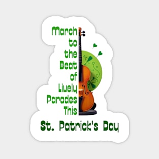 March to the Beat of Lively Parades This St. Patrick's Day Magnet