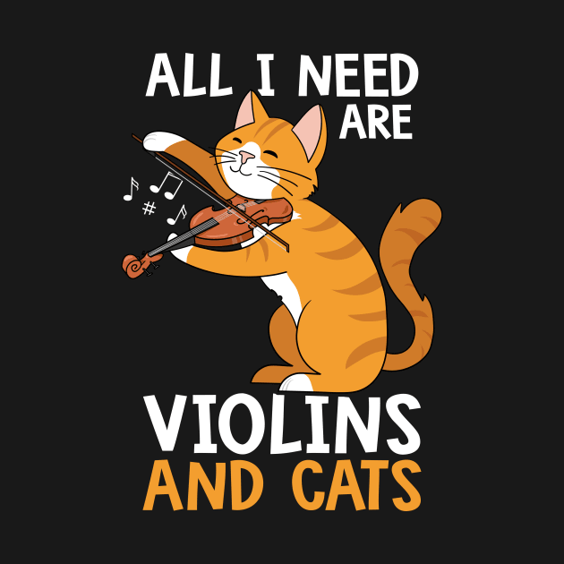 Violin Kitty Cat Violinist Kitten by Tobias Store