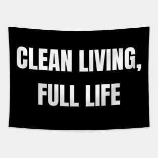 Clean Living, Full Life Tapestry