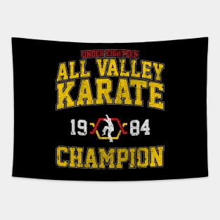 1984 All Valley Karate Champion Tapestry