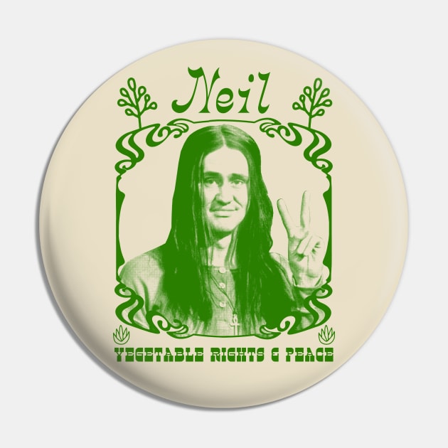 Neil Pye / The Young Ones \ Original Fan Art Design / Pin by DankFutura