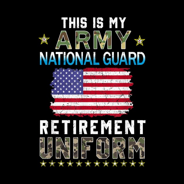 This is My Army National Guard Retirement Uniform Proud Army Retired by Frogx