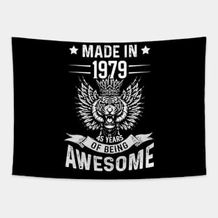 Made In 1979 45 Years Of Being Awesome Birthday Tapestry