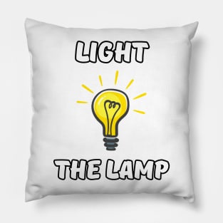 light the lamp Pillow