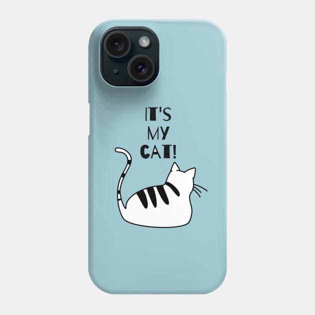 CUTE CAT, cool cat, pretty cat, doja cat, catty cat - Cute Cat - Phone Case