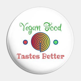 Vegan Food Tastes Better Pin