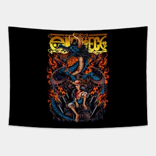 Luffy X Kaido Design Art Tapestry