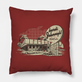 Here’s Johnny’s! Restaurant 1969 Pillow