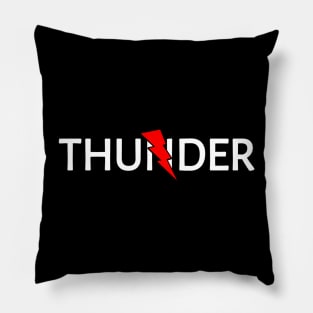 Thunder White Pillow