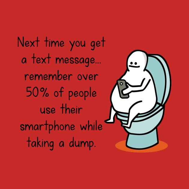 Toilet texting by hungryfatcat