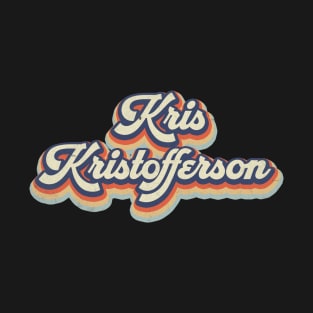 Retro Kris Pattern 70s 80s 90s Birthday Classic Style T-Shirt