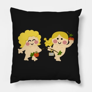 Adam Und Eva De Albrecht Dürer Pillow