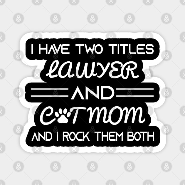 Lawyer Magnet by Elhisodesigns