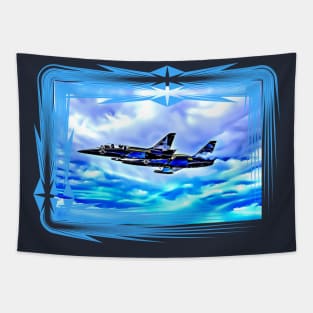 Fighter Aircraft Tapestry